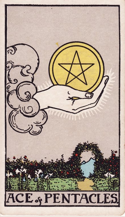 Ace Tiền (Ace of Pentacles)