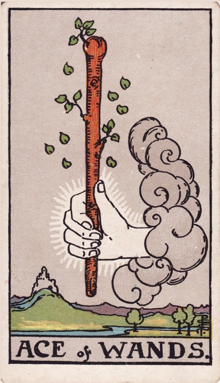 Ace Gậy (Ace of Wands)