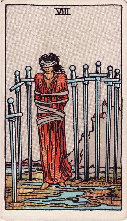 Tám Kiếm (Eight of Swords)