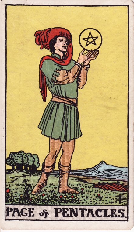 Thị Đồng Tiền (Page of Pentacles)