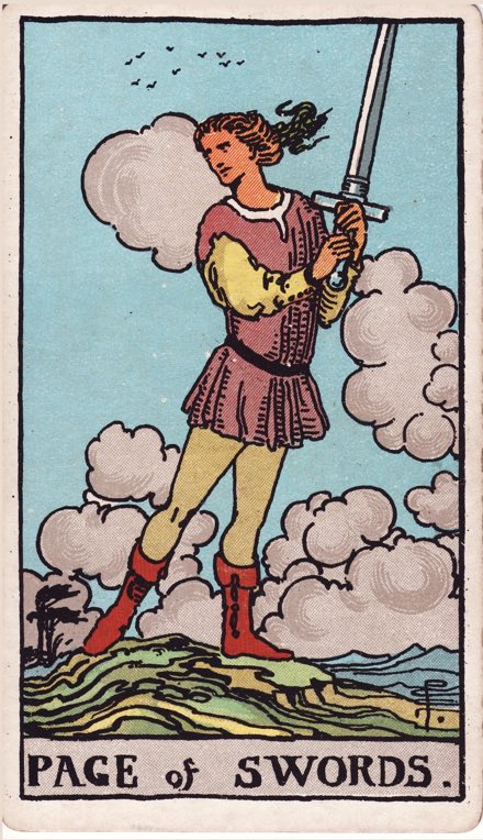 Thị Đồng Kiếm (Page of Swords)
