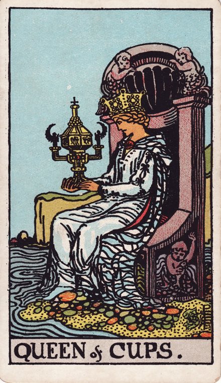 Nữ Hoàng Cốc (Queen of Cups)