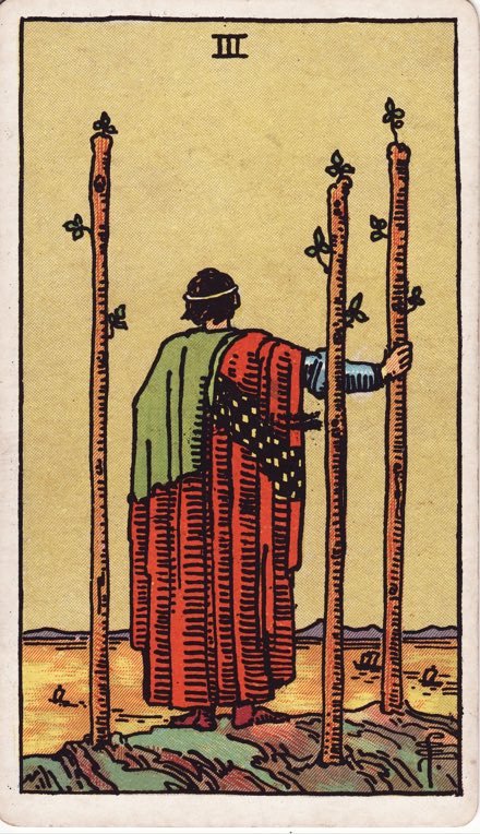 Ba Gậy (Three of Wands)